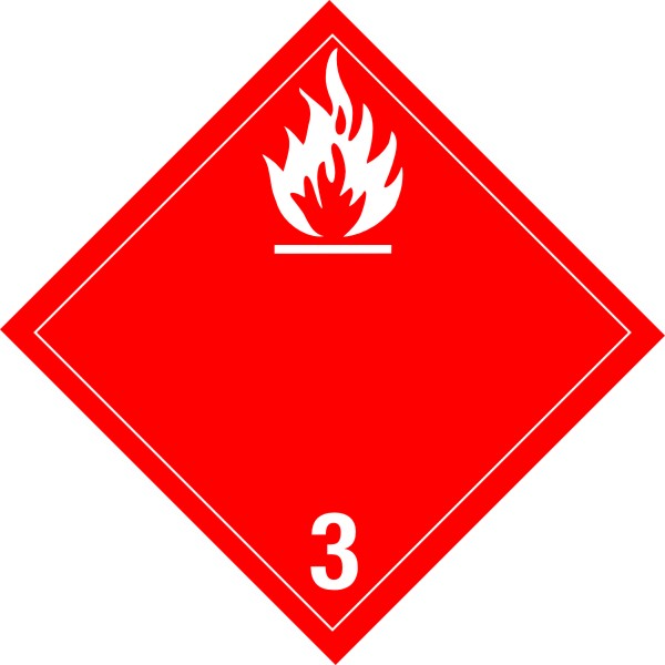 Flammable International Placard